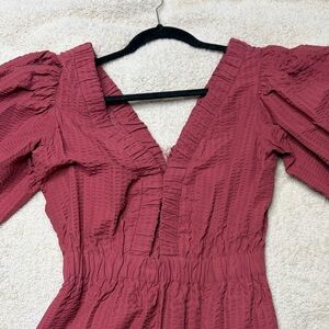 Sea New York Women's Maxi Dress in Deep Rose